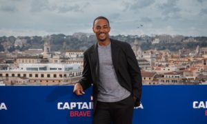 Anthony Mackie a Roma