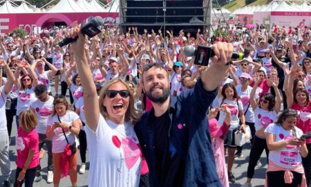 Race for The Cure 2025 Radio Globo Davide Mannone Flaminia Cappelli