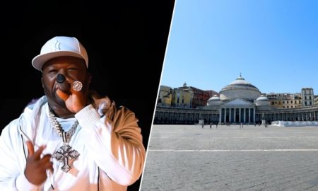 50 Cent Piazza del Plebliscito Napoli